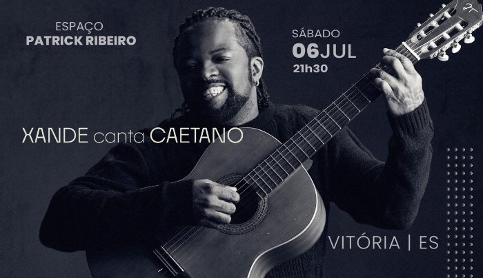 Xande Canta Caetano em Vitória