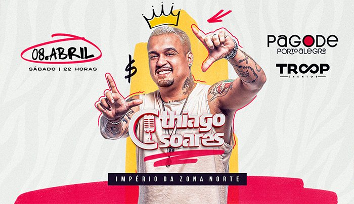 Thiago Soares, O Príncipe Do álcool | No Pagode Porto Alegre