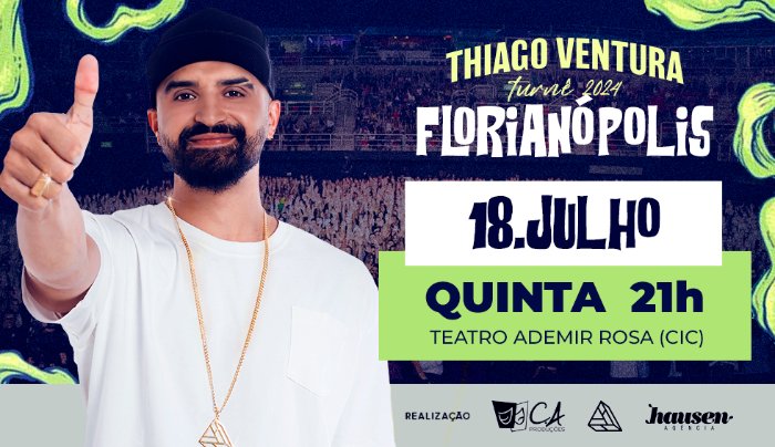 Thiago Ventura em Floripa